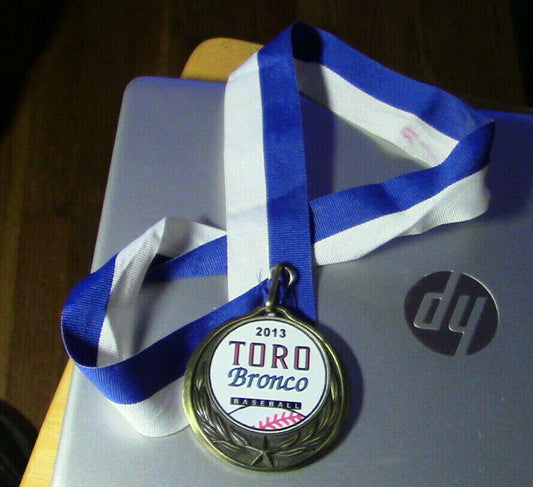 Grant Oswalt Tournament-TORO Bronco Champions 2013 Medal with Ribbon