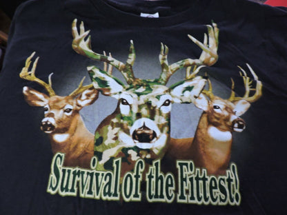 DELTA PRO-WEIGHT  T-SHIRT 3XL  "SURVIVAL OF THE FITTEST!"