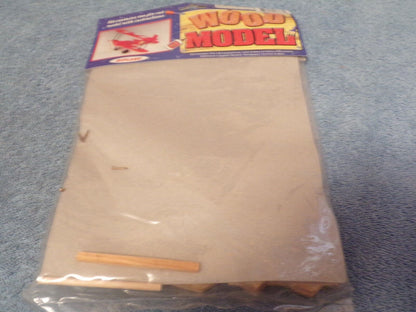 Wood Model - Biplane