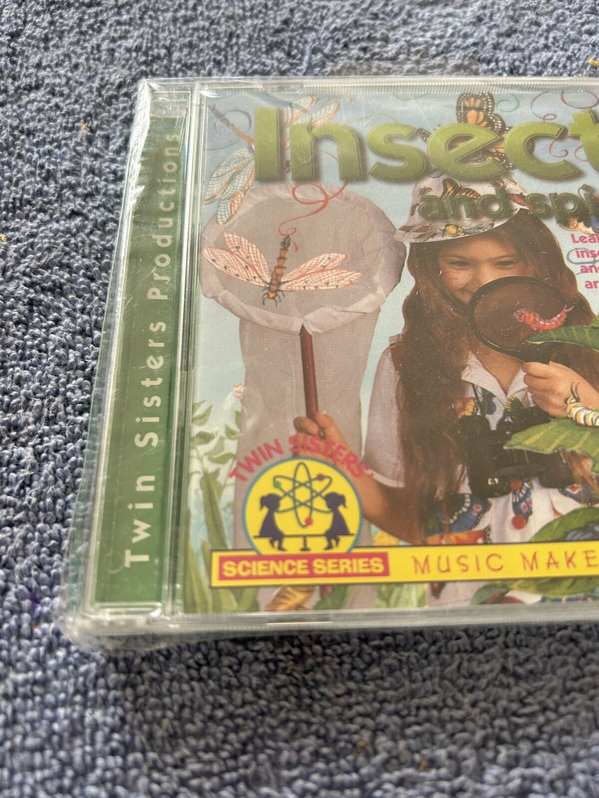 SCIENCE SERIES: INSECTS AND SPIDERS AGES 4-9  CD 1999