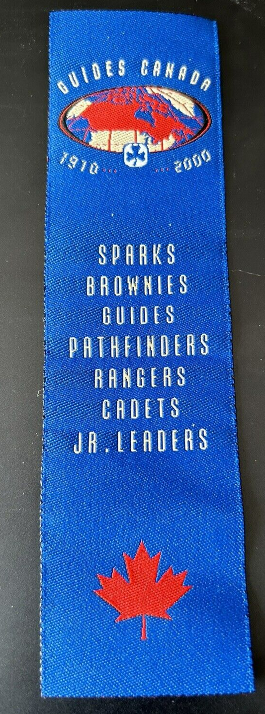 Official Girl Guides-Canada: Cloth Book Marker