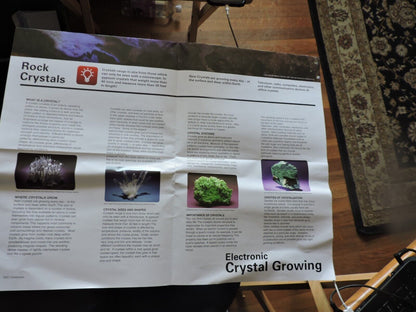 SMITHSONIAN ELECTRONIC CRYSTAL GROWING(NEW OPENED PACKAGE)