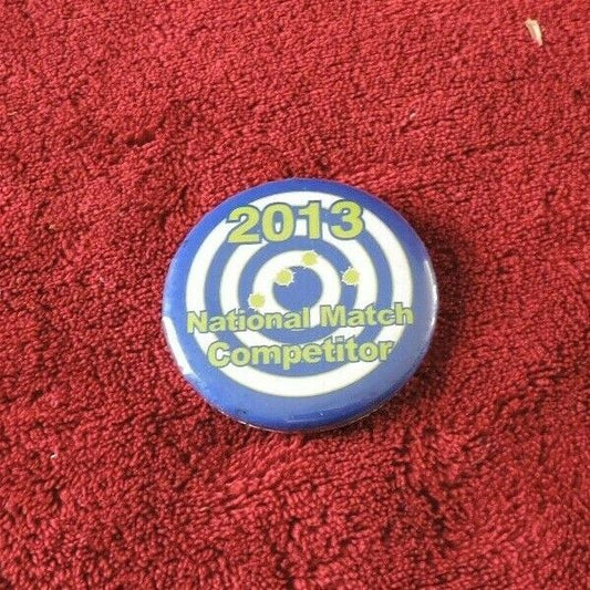 2013 National Match Competitor Lapel Pin
