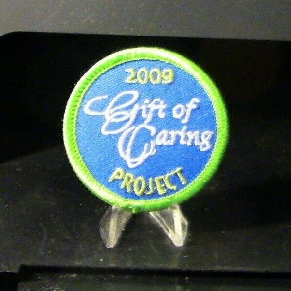 Official Girl Scouts: 2009 Gift of Caring Project Patch