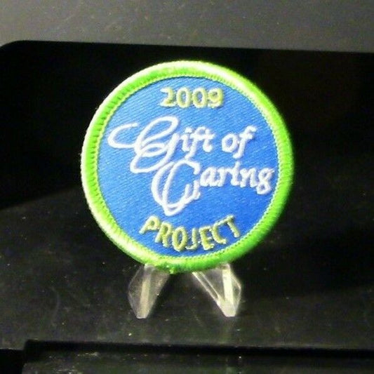 Official Girl Scouts: 2009 Gift of Caring Project Patch