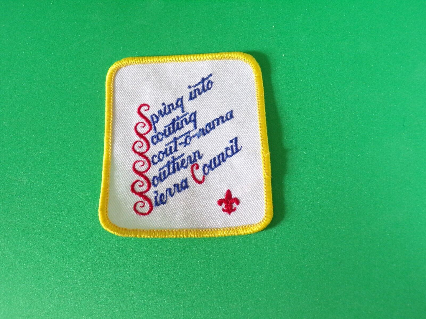 BSA Scout-O-Rama Southern Sierra Council Patch