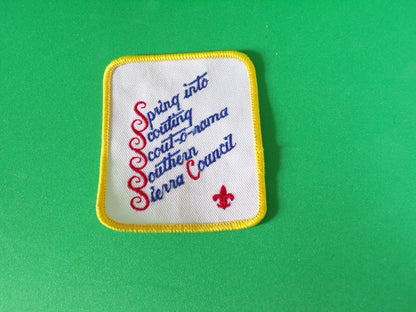 BSA Scout-O-Rama Southern Sierra Council Patch