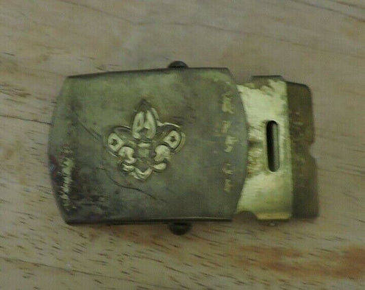 BSA Belt Buckle Solid Brass--needs a good polishing