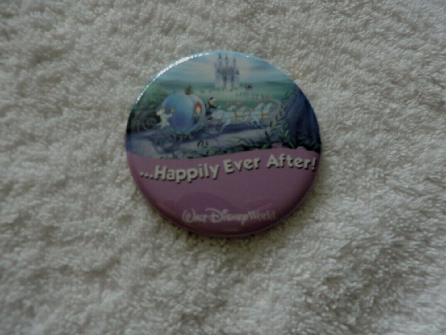 HAPPILY EVER AFTER: WALT DISNEY WORLD 3" PIN