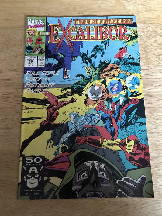 ExCalibur The Promethium Exchange Part 3 of 3 Marvel #39