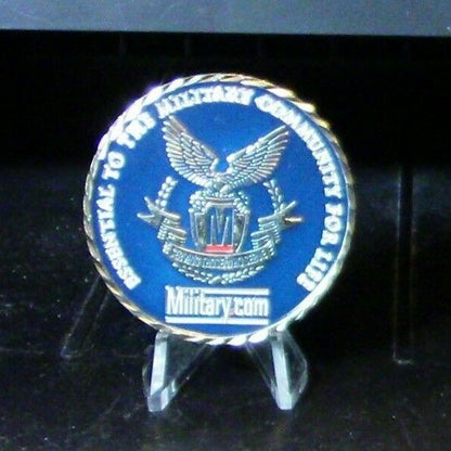 Challenge Coin: "Thanks for your service" Military.Com