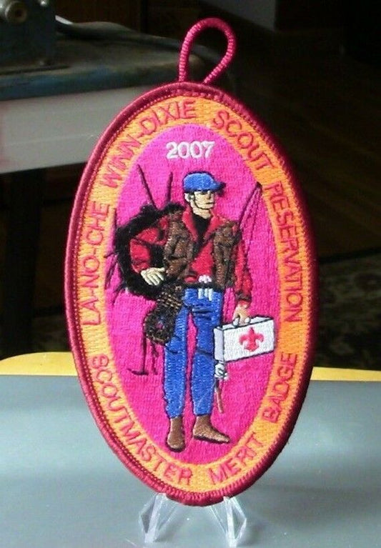 BSA: Camp LA-NO-CHE 2007 Scoutmaster Merit Badge, CFC Button Patch