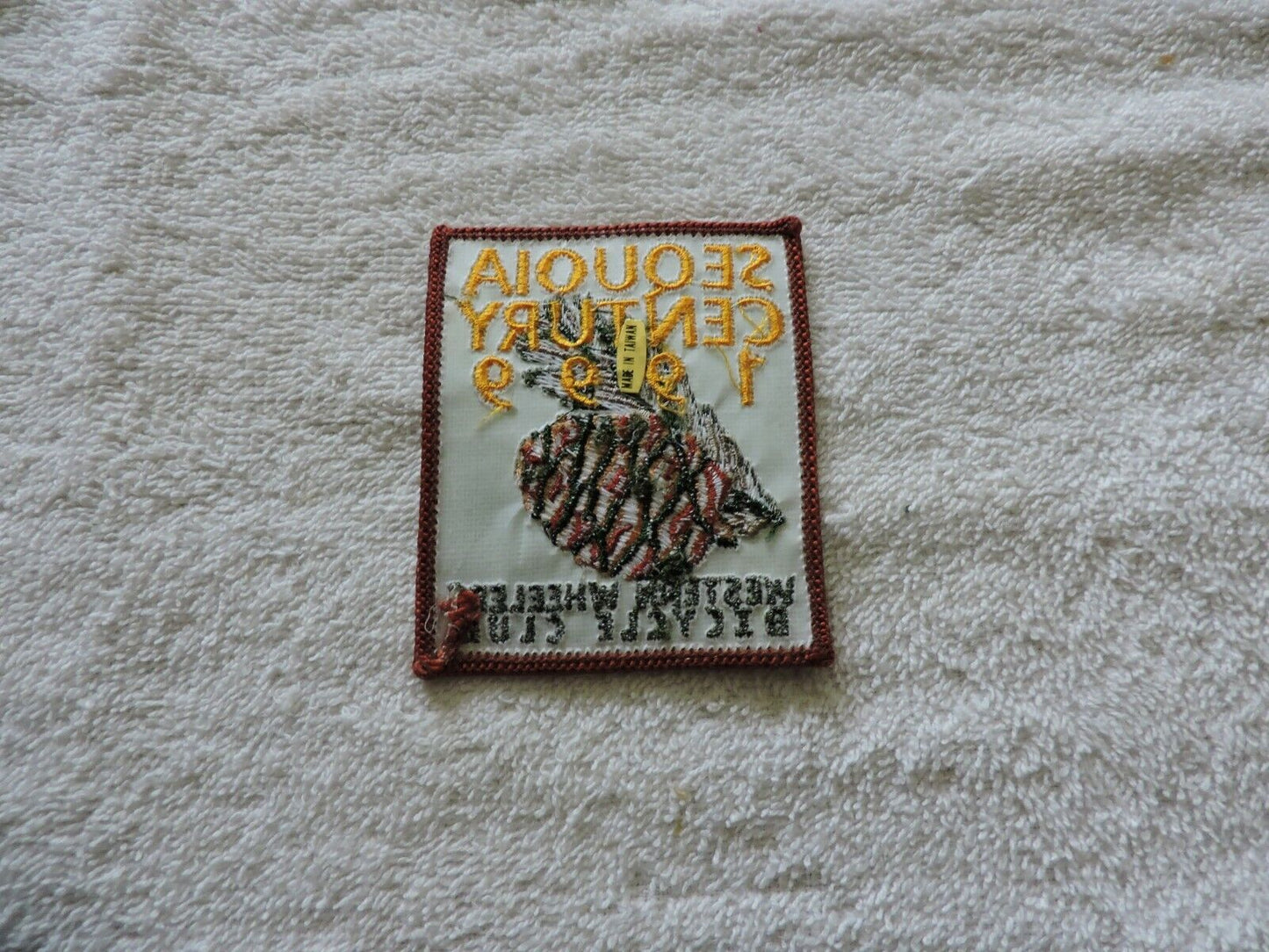 Sequoia Century 1999 Western Wheelers Bicycle Club Patch