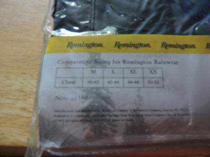 REMINGTON EXTRA LONG STORM JACKET--XL--FOREST GREEN--NEW IN PACKAGE