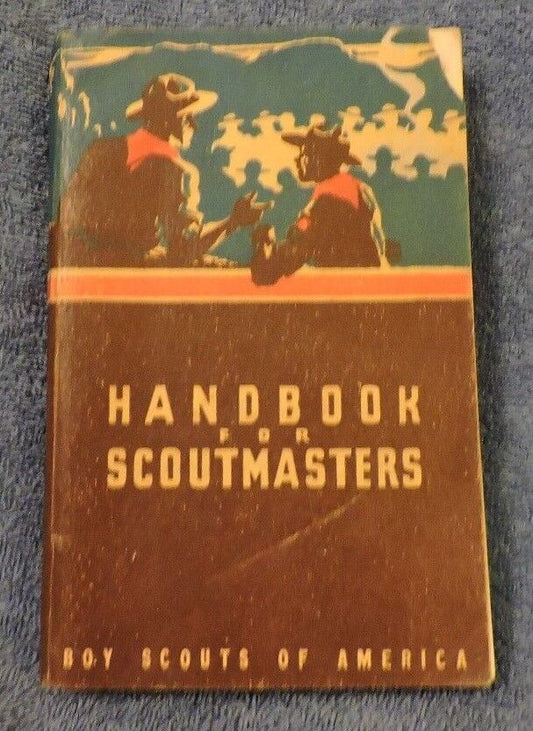 1947 4th Edition of: "Handbook for Scoutmasters"