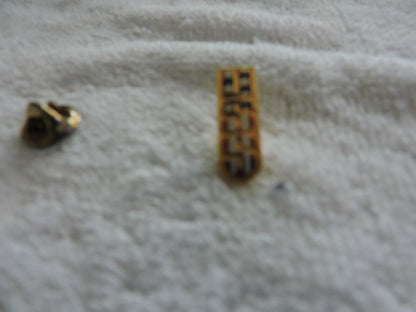 USS SWIMMING RED, WHITE AND BLUE PIN 1  X .25 INCHES