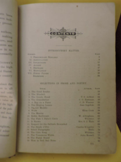 McGuffey's 1879 Fifth  Eclectic  ReaderÂ  Van Antwerp, Bragg & Co.