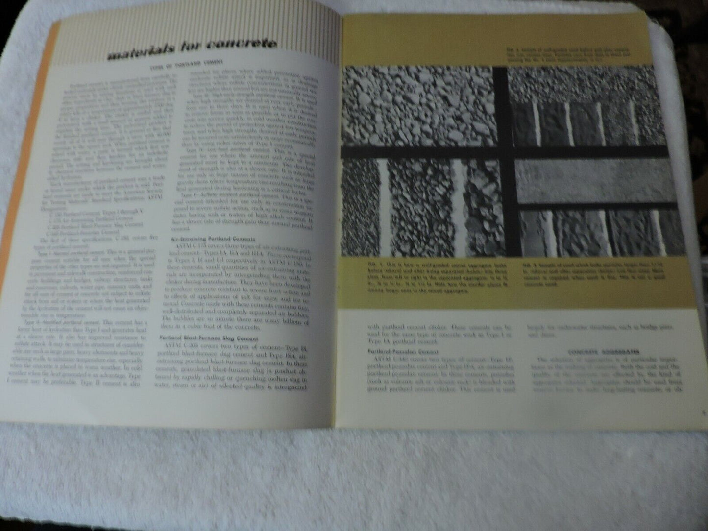 CEMENT MASON'S MANUAL FOR RESIDENTAL CONSTRUCTION "PORTLAND CEMENT" 1960