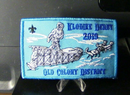 BSA: Old Colony District, New Jersey, 2019 Klondike Derby Patch