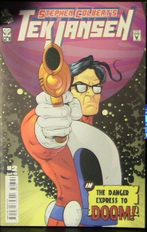 Comedy Central Presents: Tekjansen "The Danger Express"  Comic Book