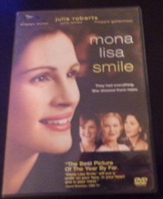 Mona Lisa Smile (DVD, 2004)-Julia Roberts/Kirten Dunst/Julia Stiles