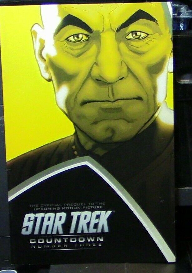 Star Trek (The Movie) Official Prequel Countdown Books Numbers 1, 2, 3 & 4