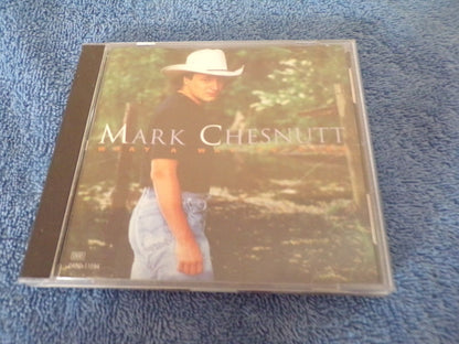 What a Way to Live by Mark Chesnutt (CD, Sep-1994, Decca)