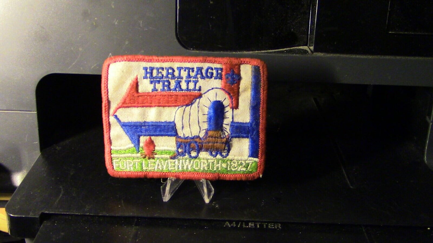 BSA: Vintage 1964 Heritage Trail, Fort Leavenworth (Kansas) Patch