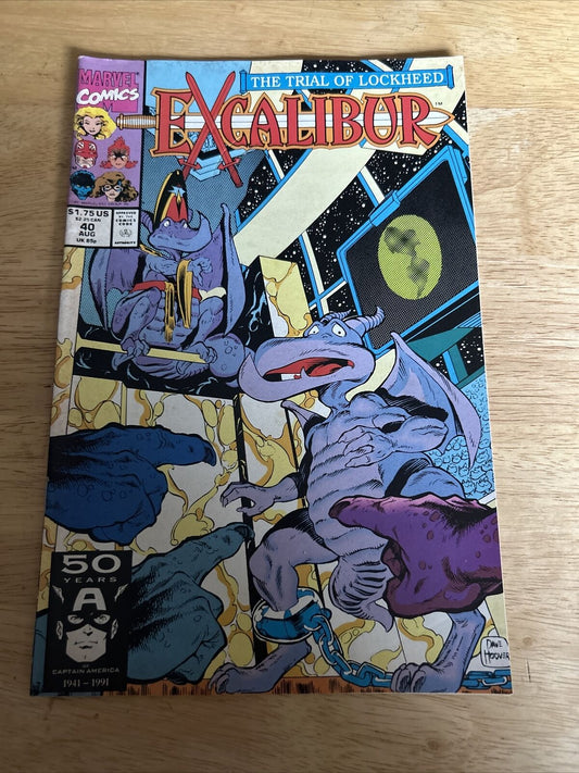 ExCalibur The Trail of Lockheed Marvel #40