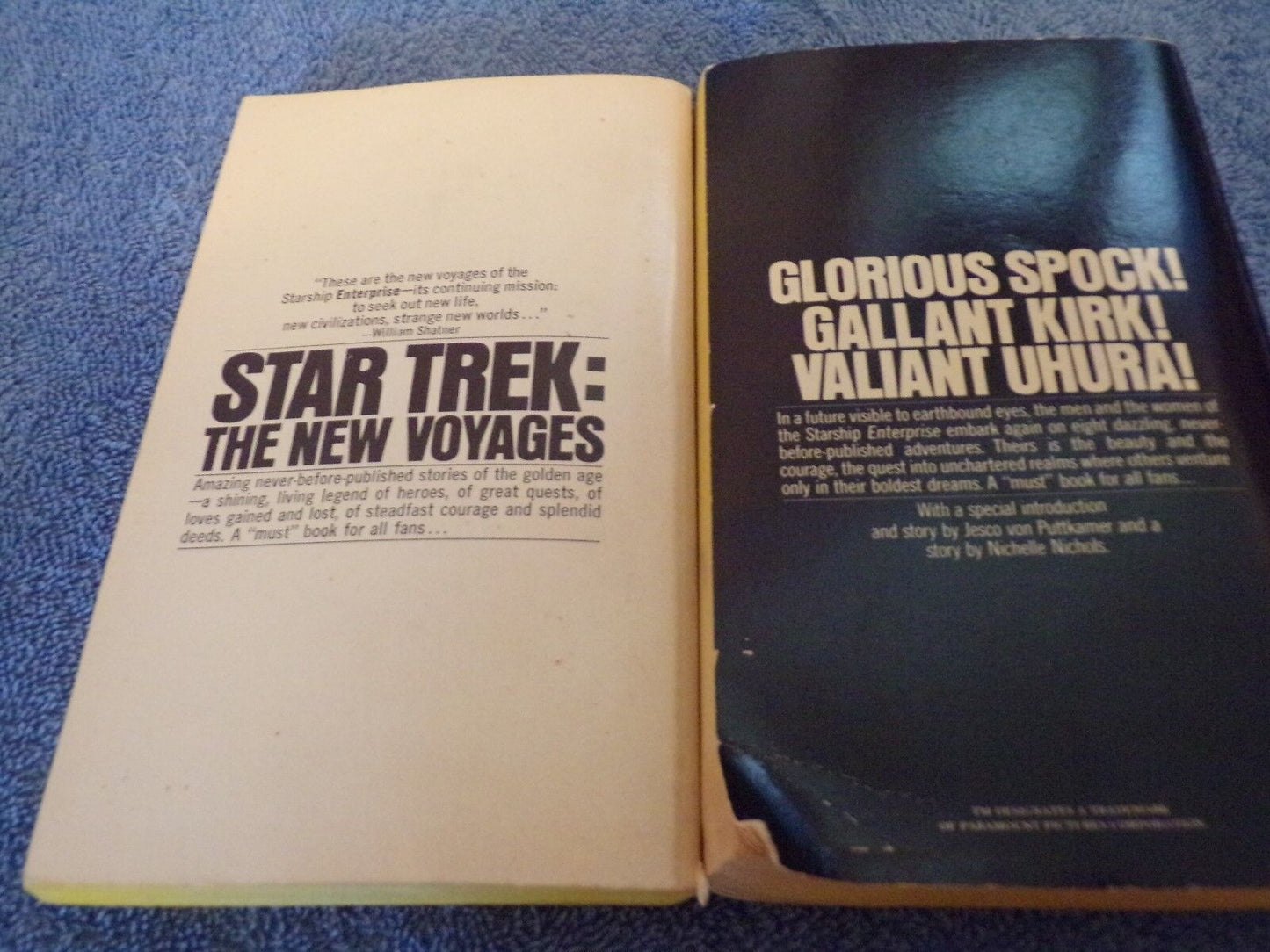 Set of 6 Star Trek Books by Sondra Marshak and Myrna Culbreath (1990's)
