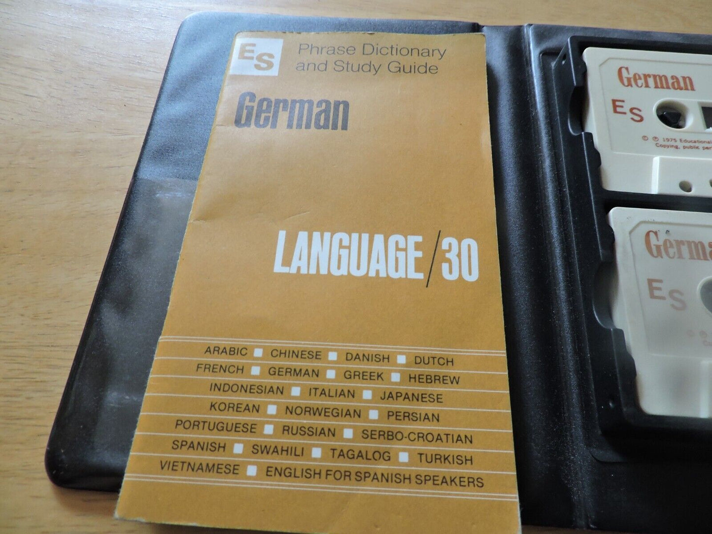EDUCATIONAL SERVICES TEACHING CASSETTES: GERMAN 1974