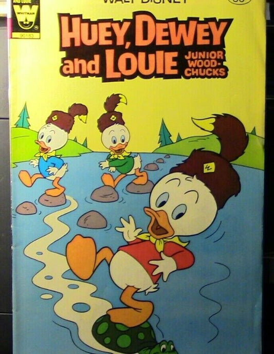 Walt Disney Comics: Huey Dewey and Louie Junior Woodchucks (Pond Walking)