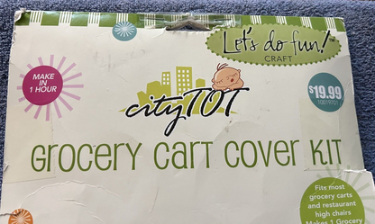 CITY TOT GROCERY CART COVER KIT NEW