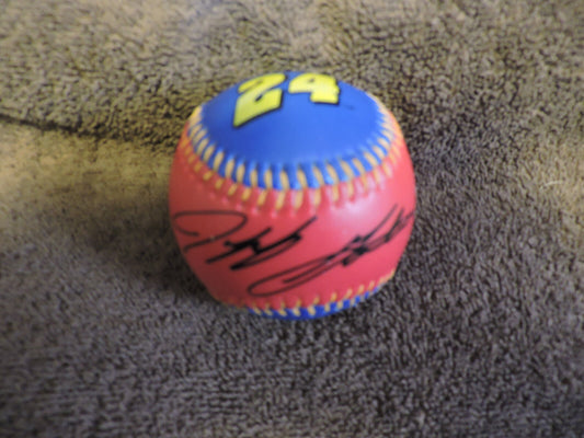 Jeff Gordon/Nascar/Hendrick Morosports Signed Baseball