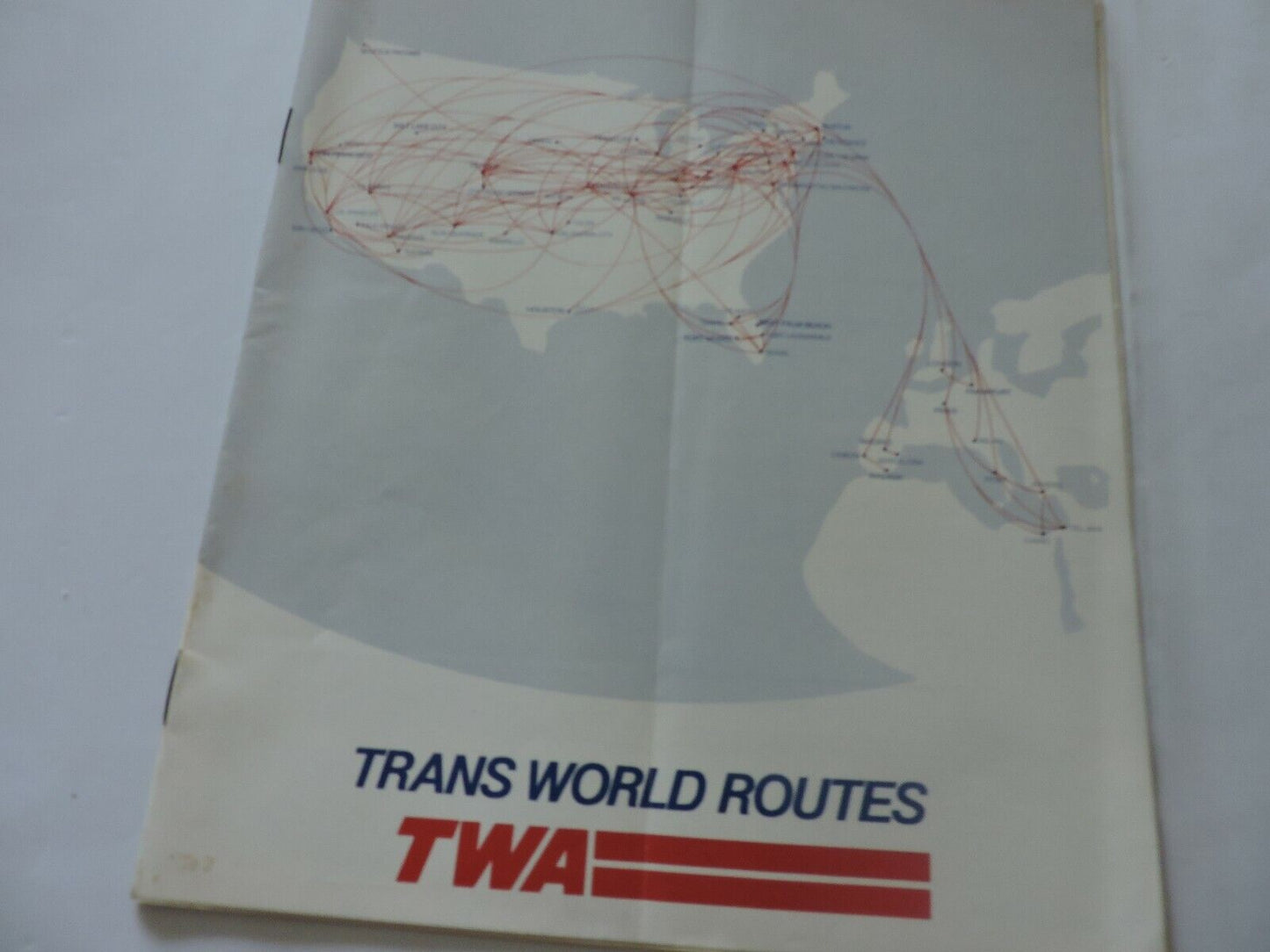TWA  TIMETABLE OCTOBER 1-OTOBER 25, 1980