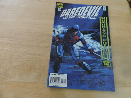 DAREDEVIL   "HUMANITYS FATHOM  PART  5 OF 5"   #337 UNGRADED