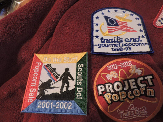 Lot of Popcorn Sales Cub Scout Patches