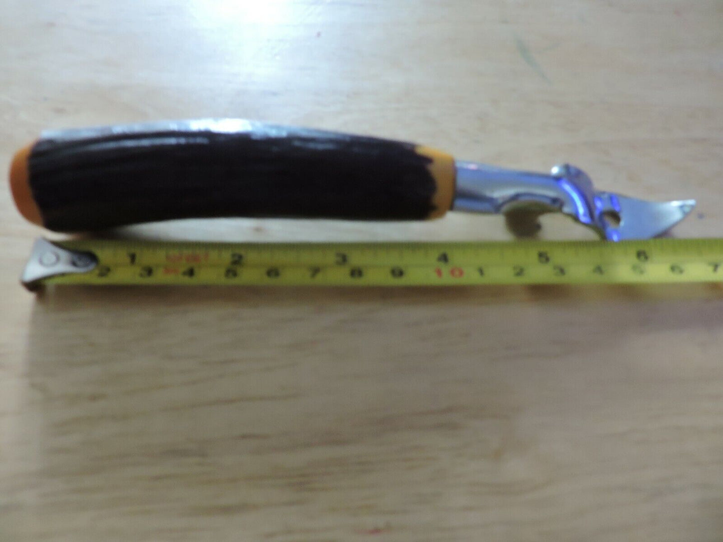 Bakealite Handle: CAN/BOTTLE OPENER-- 6.75 INCHES LONG