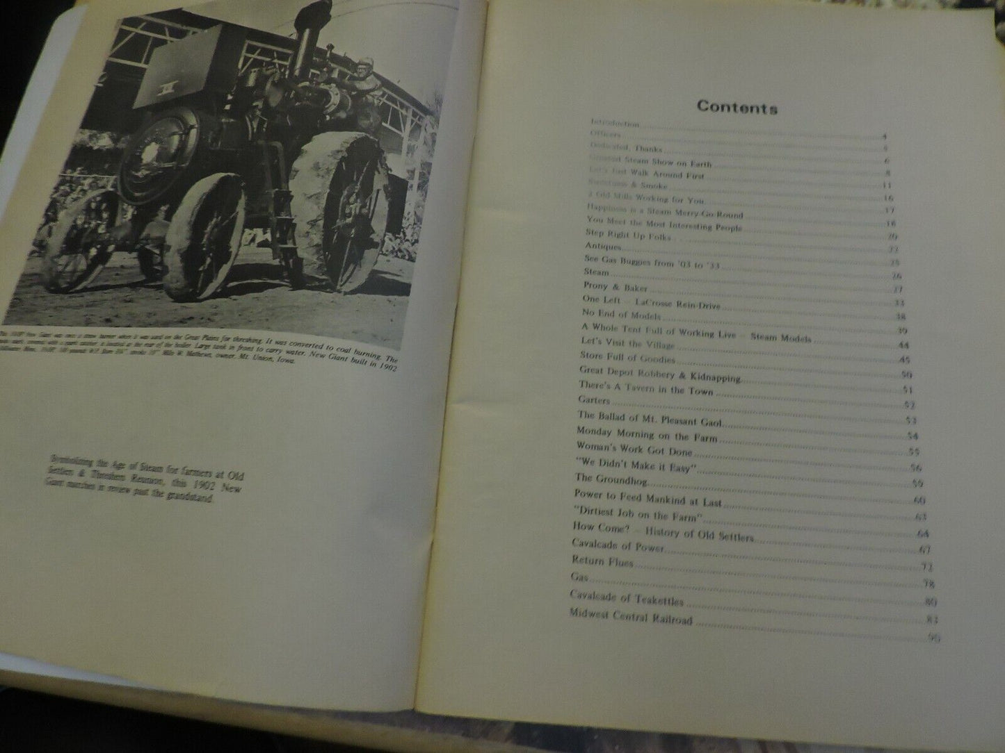 THE GREATEST STEAM SHOW ON EARTH BY DANA CLOSE JENNINGS 1969