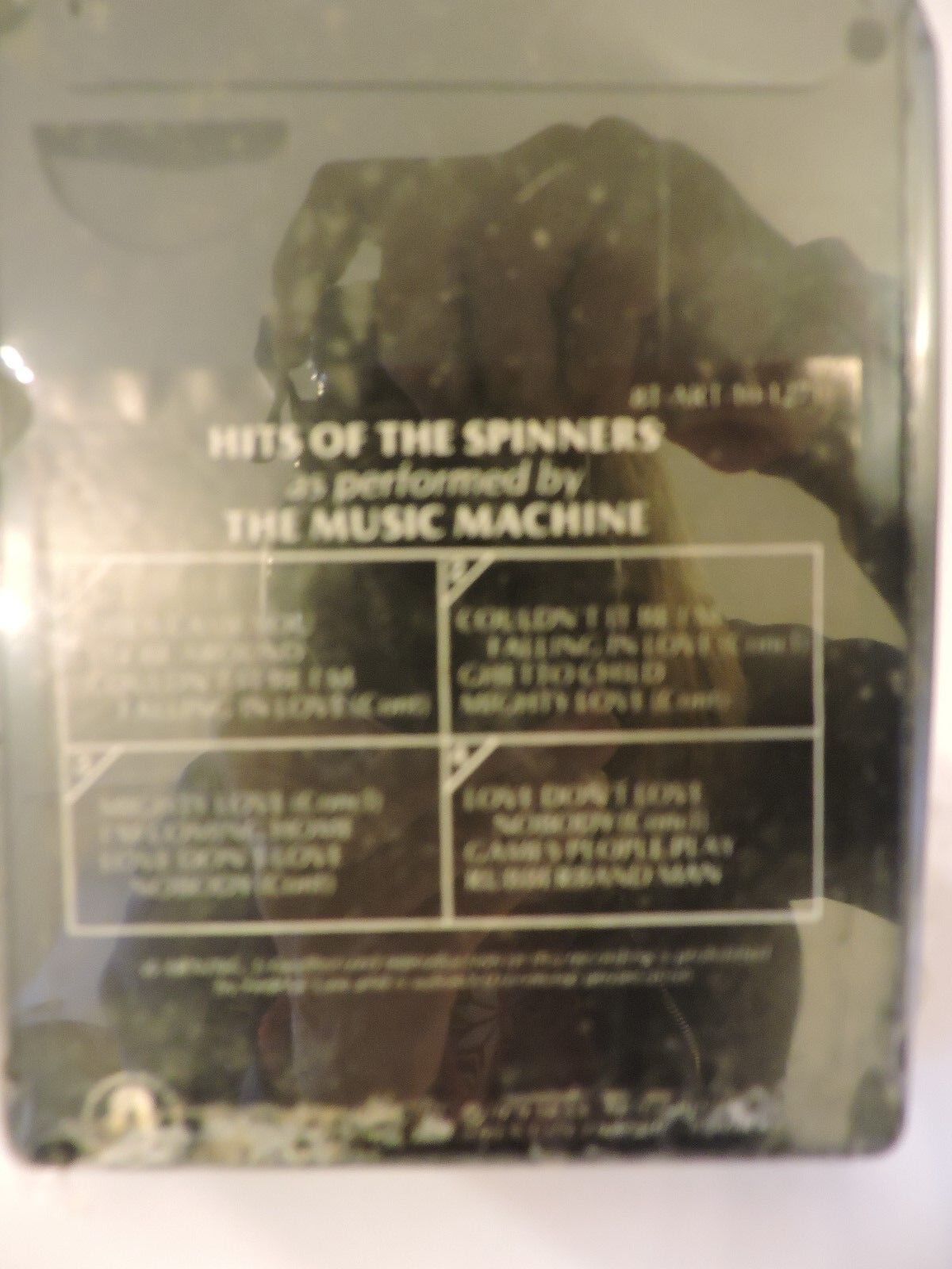 8 TRACK TAPE-THE SPINNERS BY  The  Music Machine - NEW