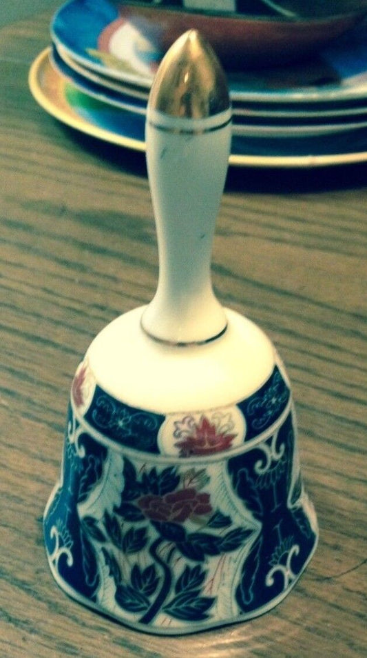 IMARI JAPAN FINE PORCELAIN CHINA BELL ~ MARKED