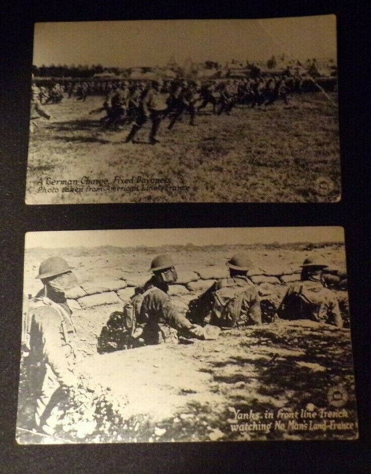 Vintage WWII Chicago Daily News War Postal Card Dept. Post Card Set