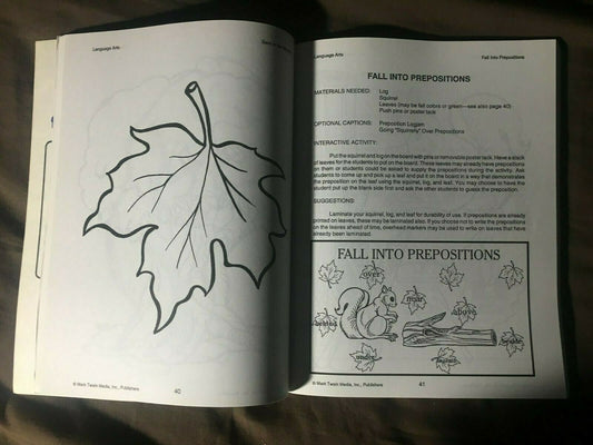 Bulletin Board Ideas Activity Book Grades 5-8+