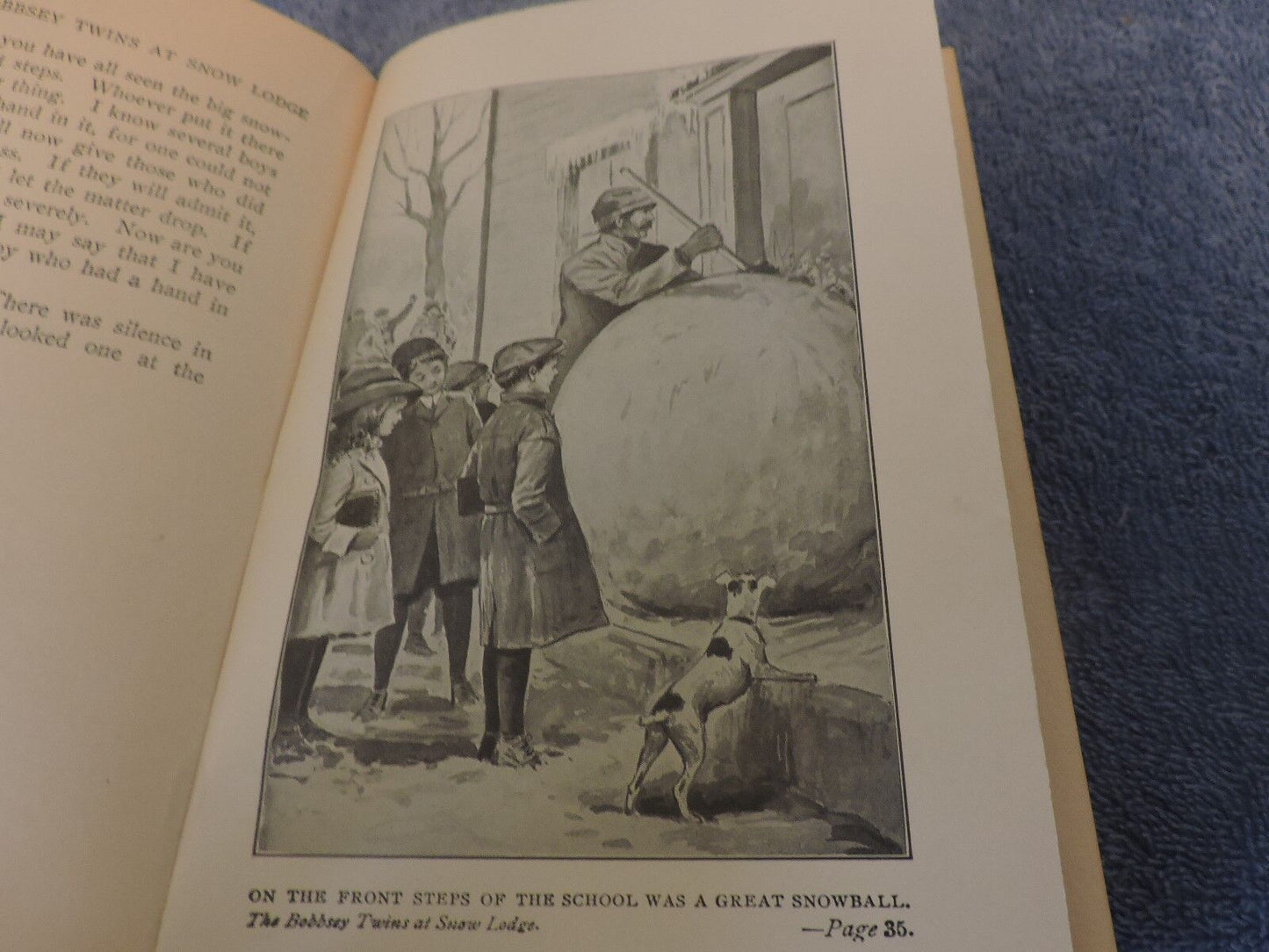 The Bobbsey Twins At Snowlodge by Laura Lee Hope, 1913 printing