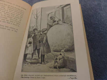 The Bobbsey Twins At Snowlodge by Laura Lee Hope, 1913 printing