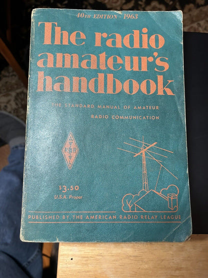 Softcover: The 1963 ARRL Handbook for the Radio Amateur