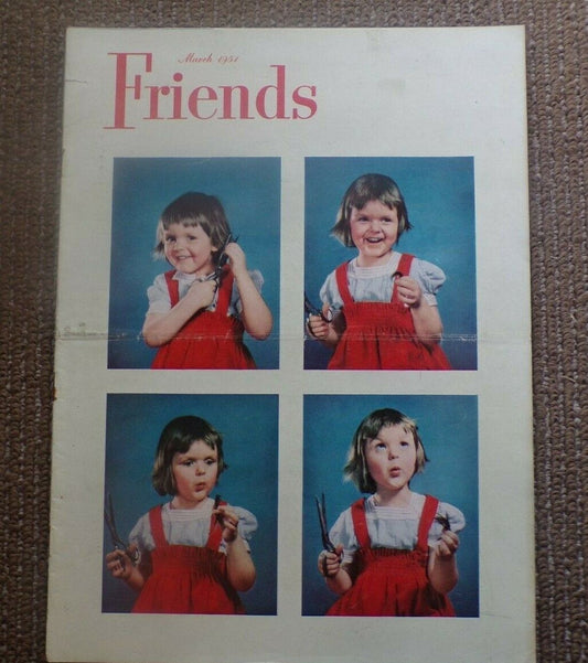 FRIENDS MAGAZINE- March 1951 edition