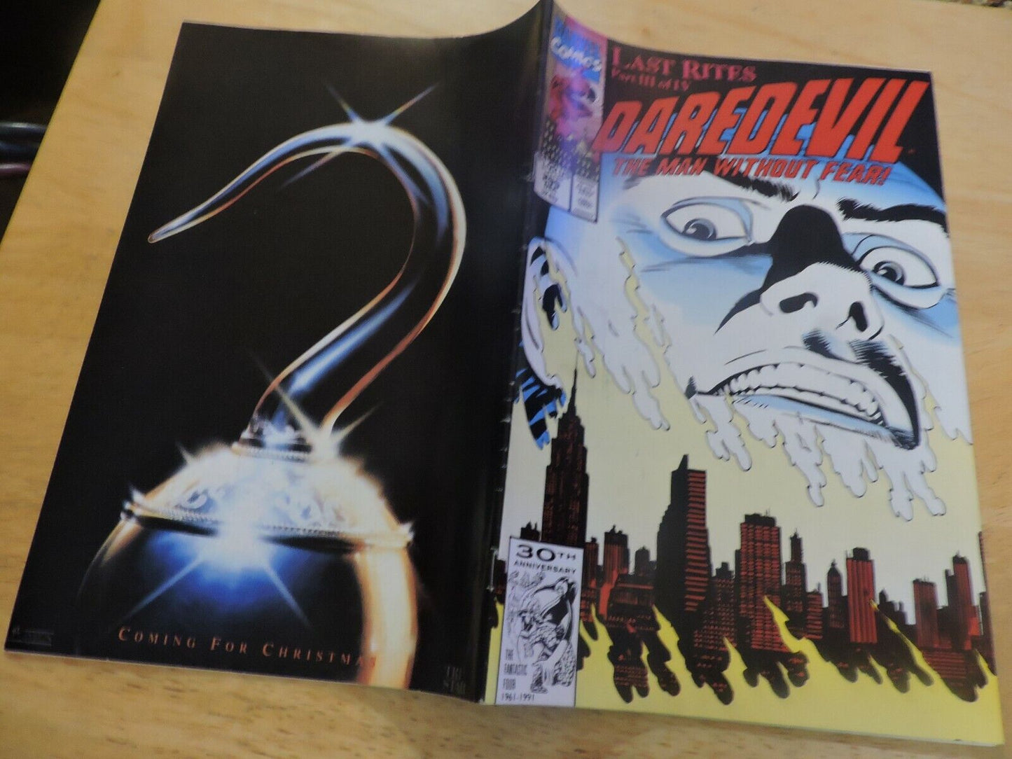 MARVEL DAREDEVIL: THE MAN WITHOUT FEAR, LAST RITES PART III OF IV  #299 DEC 1991