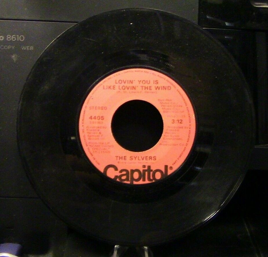 The Sylvers: High School Dance/Lovin You, 45 RPM Vinyl Record