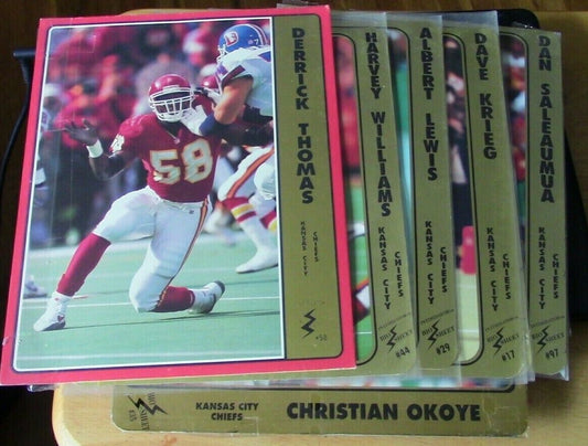 Official NFL: Kansas City Chiefs Picture Packet (7 Player Photo's & History)